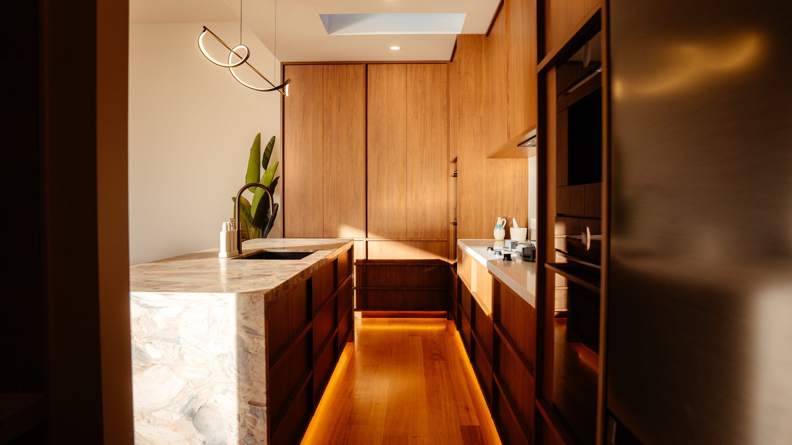 Custom Home Contemporary Kitchen